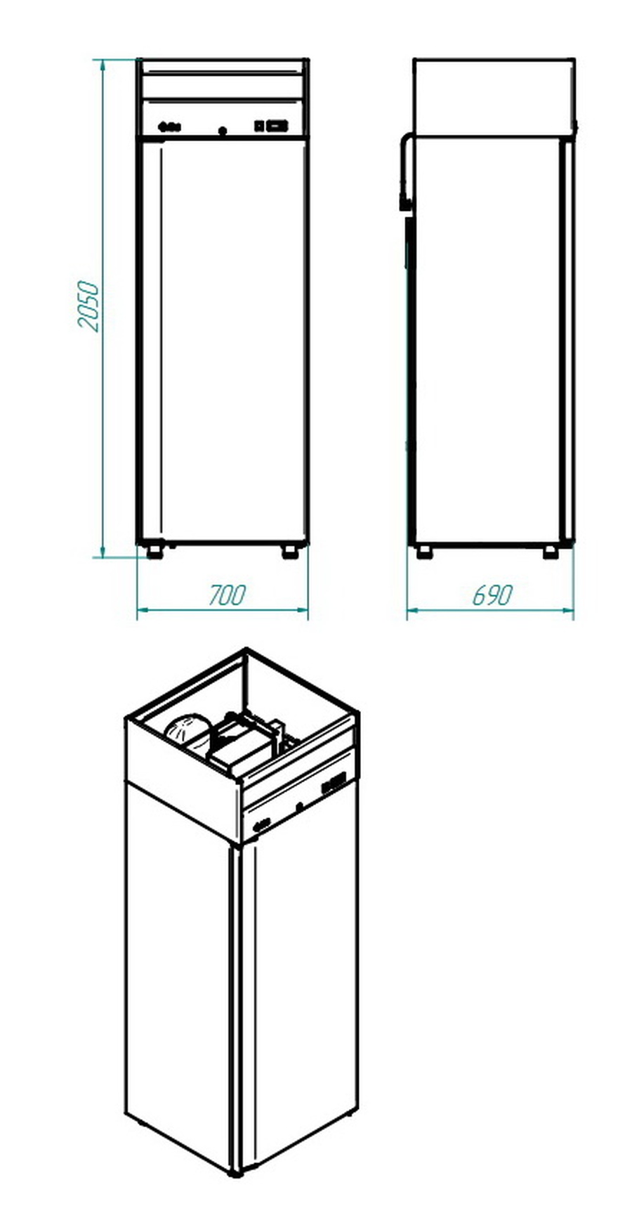 Шкаф холодильный капри 0 5ск инструкция